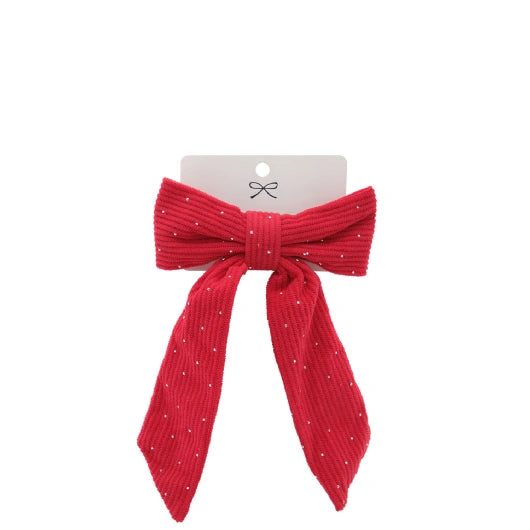 JENAM CHRISTMAS DIAMANTE HAIR BOW