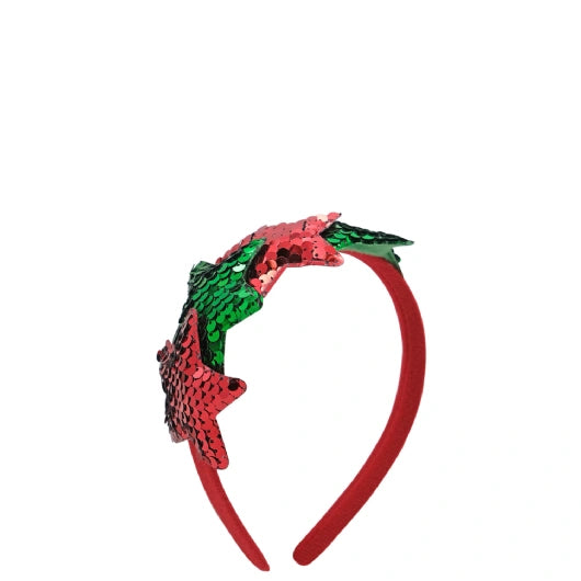 JENAM CHRISTMAS - STAR SEQUINS ALICE BAND