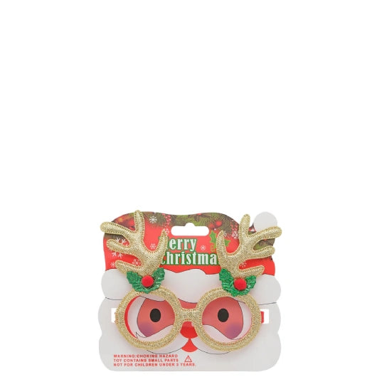 JENAM CHRISTMAS REINDEER GLASSES