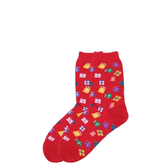 JENAM CHRISTMAS - PRESENTS SOCKS (ONE SIZE FITS MOST)