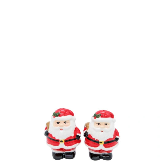 JENAM CHRISTMAS  -SALT & PEPPER SHAKER (SANTA 8CM)
