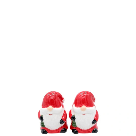 JENAM CHRISTMAS - SALT & PEPPER SHAKER (GNOMES 8CM)