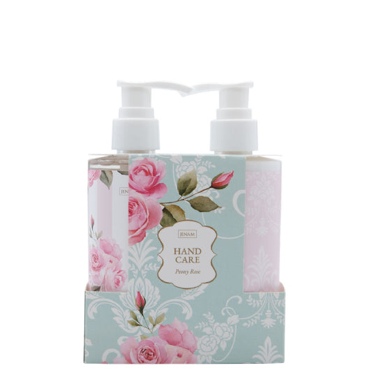 JENAM PEONY ROSE -HAND CARE DUO (HAND WASH, HAND LOTION)