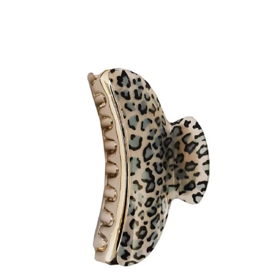 FLAIR LEOPARD PRINT HAIR CLAMP