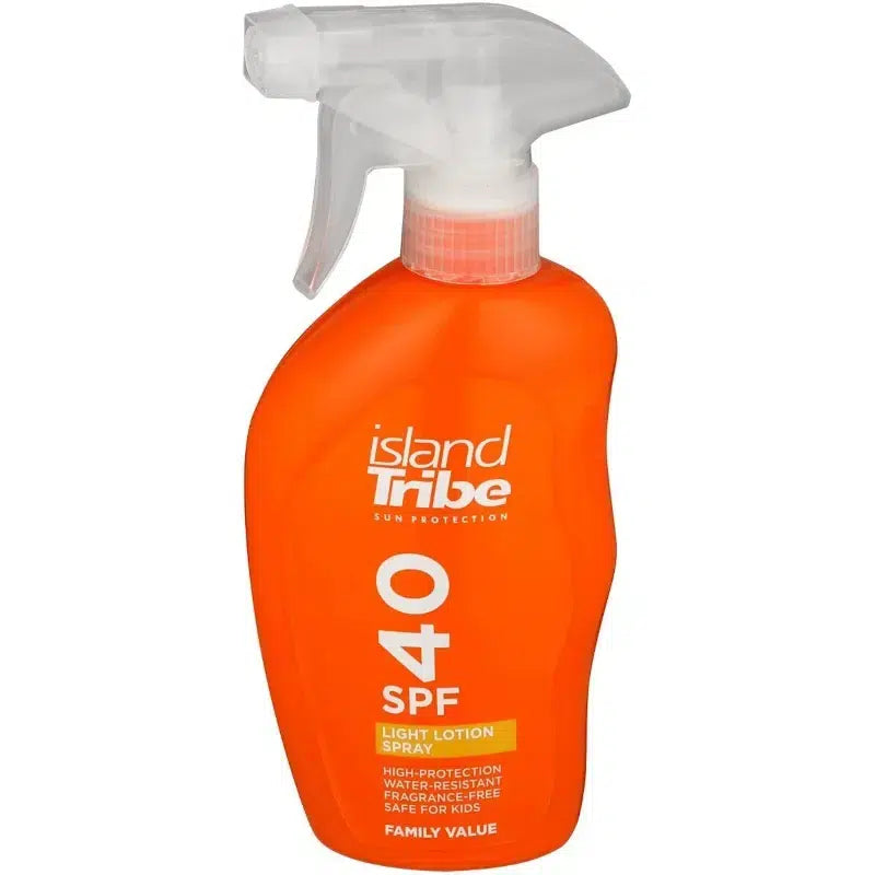 ISLAND TRIBE LIGHT LOTION TRIGGER SPRAY SPF40 300ML