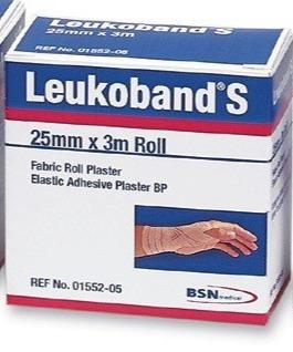 LEUKOBAND S EAB BANDAGE 25MM X 3M