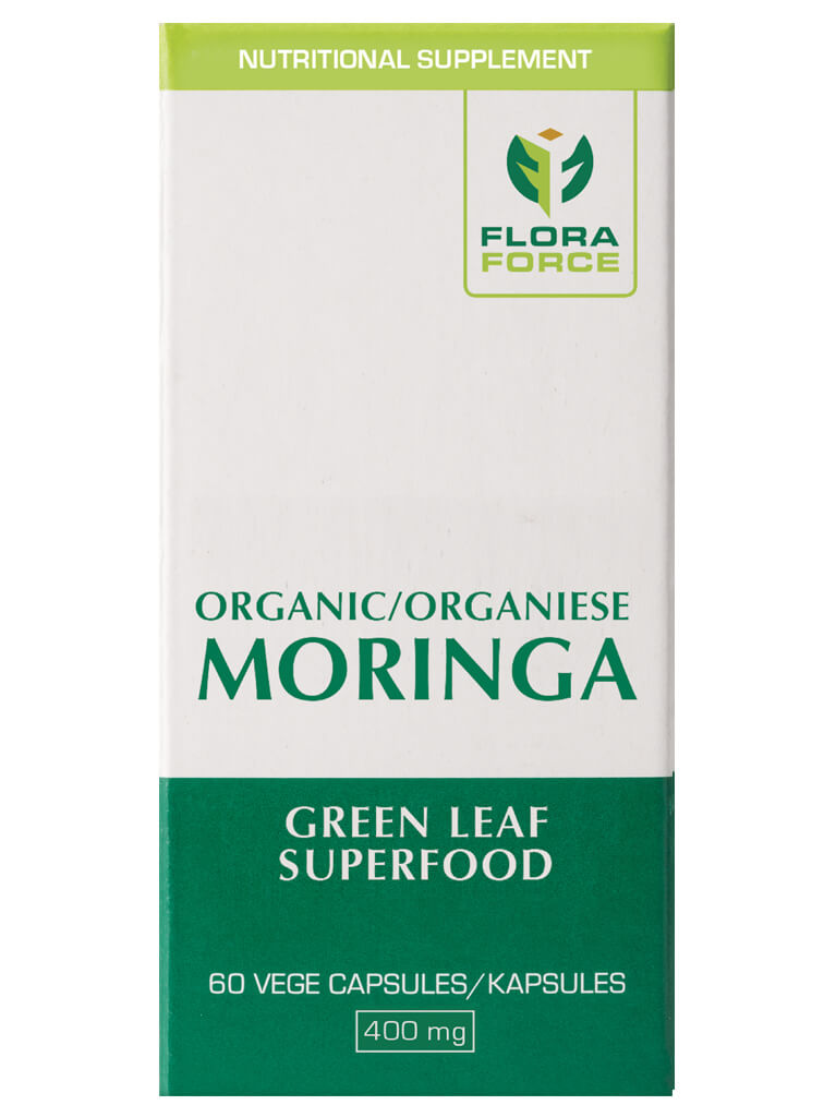 FLORA FORCE MORINGA 400MG CAPSULES 60