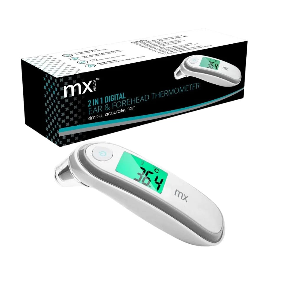 MX DIGITAL EAR AND FOREHEAD THERMOMETER