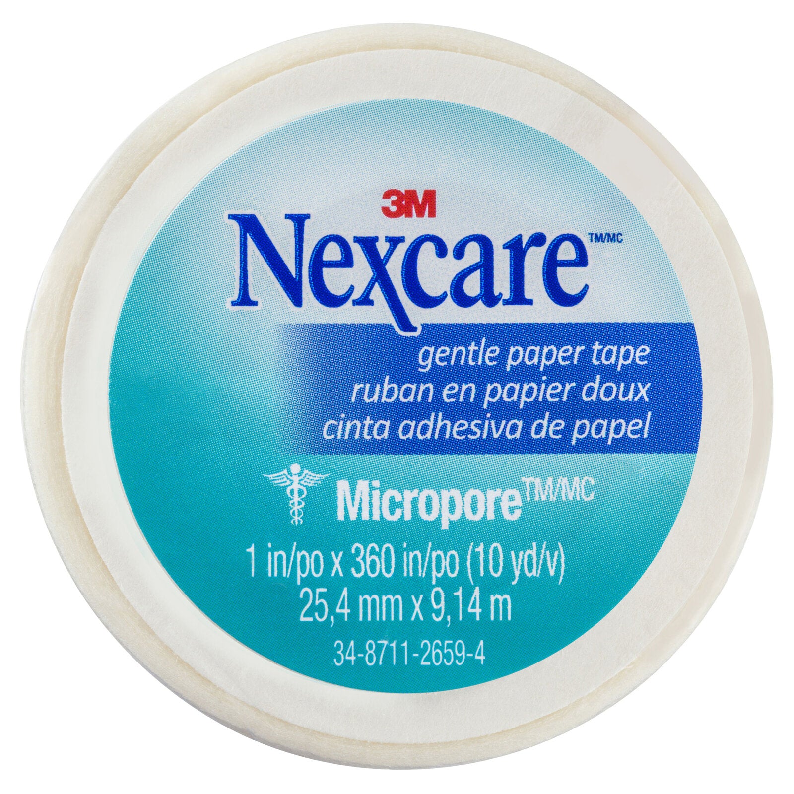 NEXCARE PAPER TAPE WRAPPED 25MM X 9.1