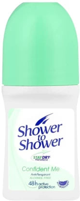 SHOWER TO SHOWER LADY CONFIDENT ME ROLL-ON 50ML