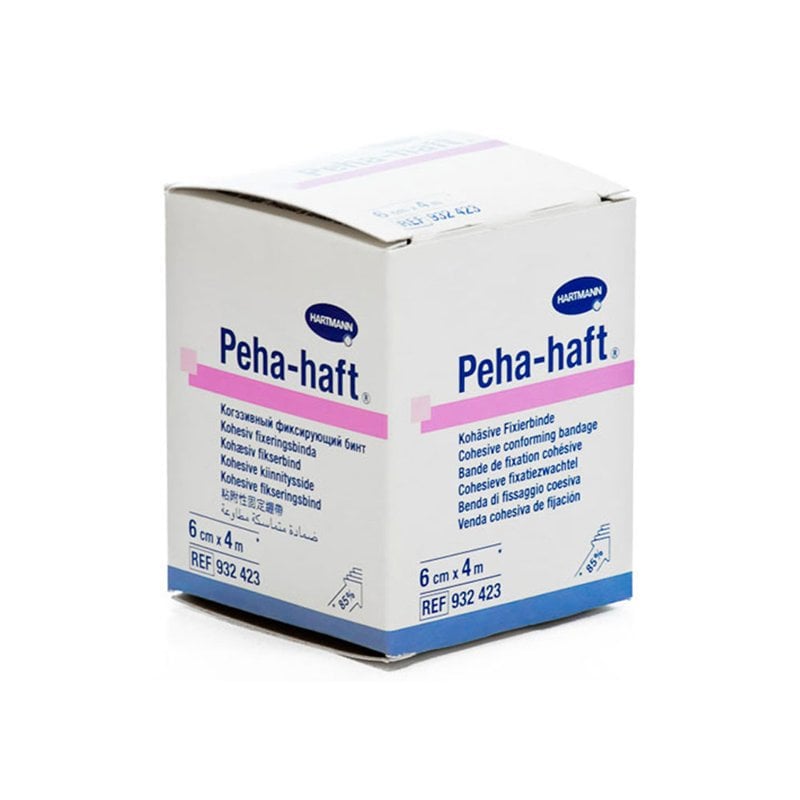 PEHA HAFT COHESIVE LATEX FREE BANDAGE 60MM X 4M