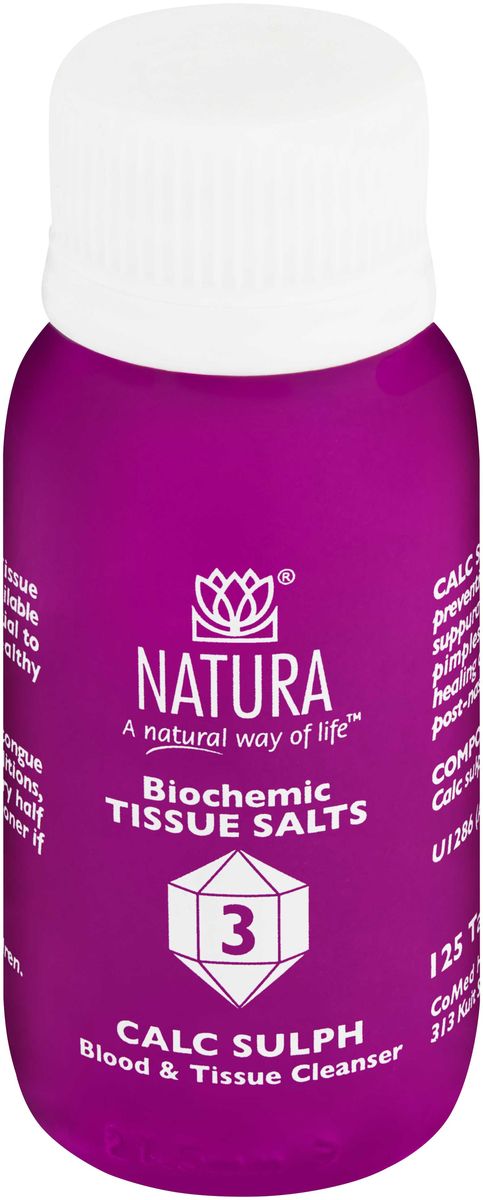 CALC SULPH D6 TABLETS 125