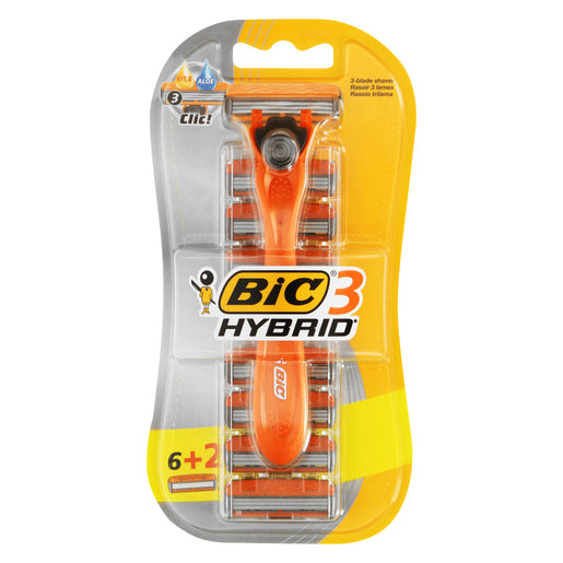 BIC EASY DISPOSABLE RAZOR 8 CATRIDGES