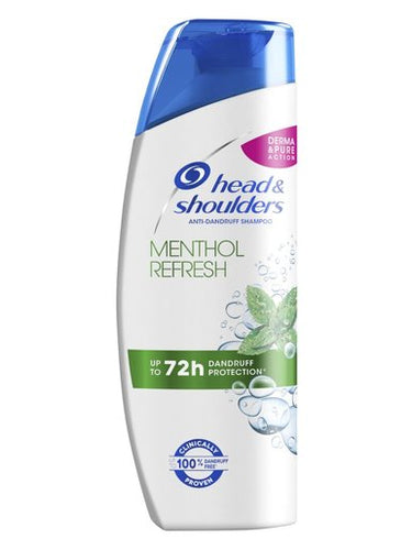 HEAD & SHOULDERS REFRESH MENTHOL SHAMPOO 200ML