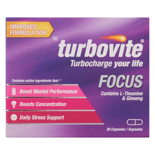 TURBOVITE G-WHIZ CAPSULES 30