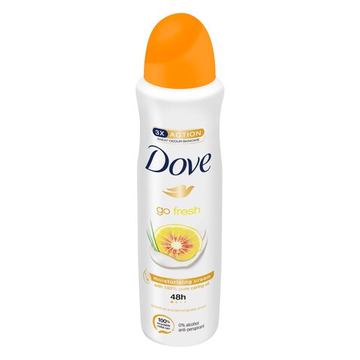 DOVE LADY AERO ANTIPERSPIRANT GRAPEFRUIT & LEMONGRASS 150ML