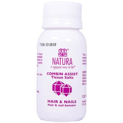 NATURA COMBIN ASSIST HAIR AND NAIL TABLETS 125