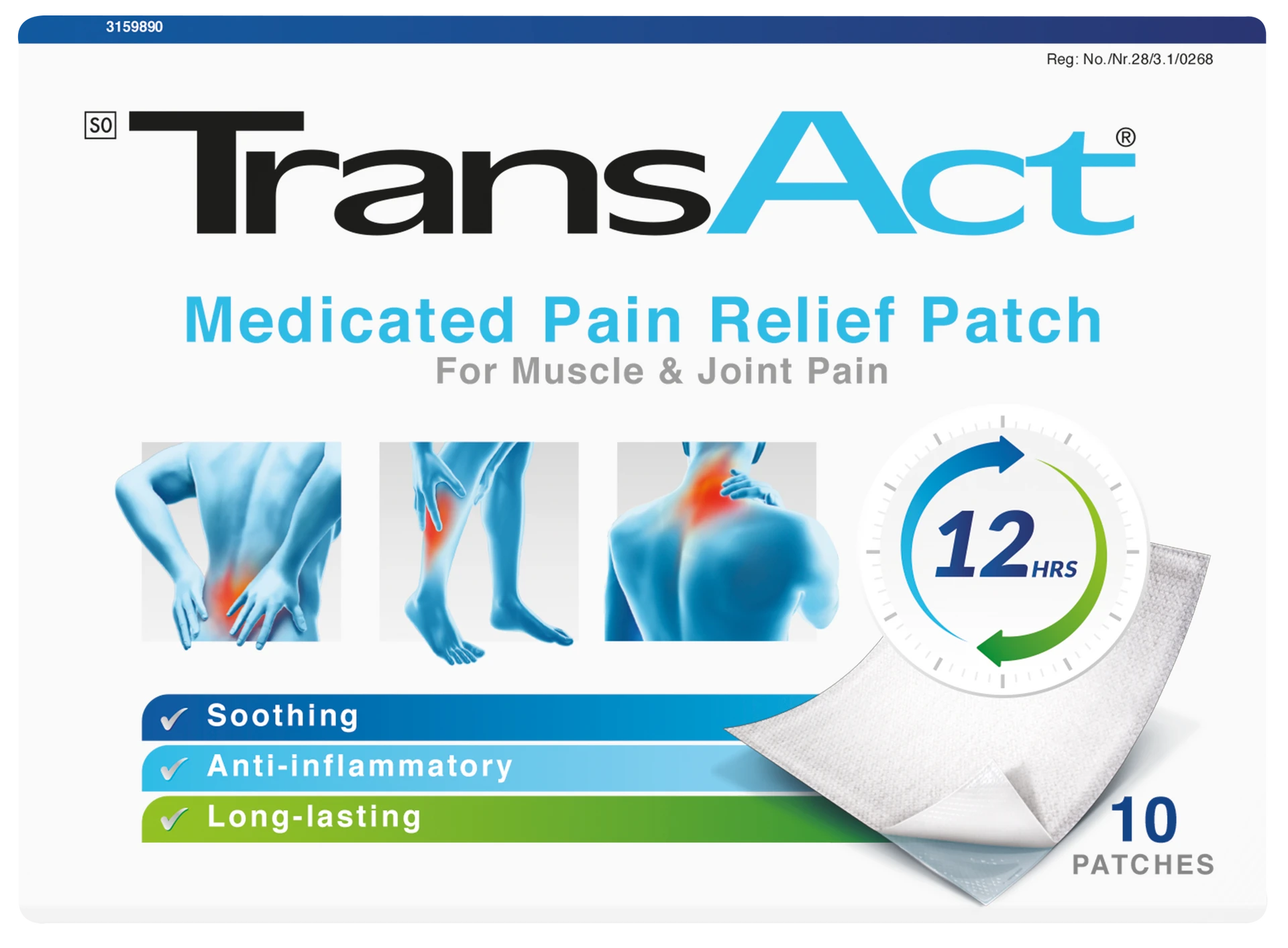 TRANSACT L.A.T.40 MG/PAD